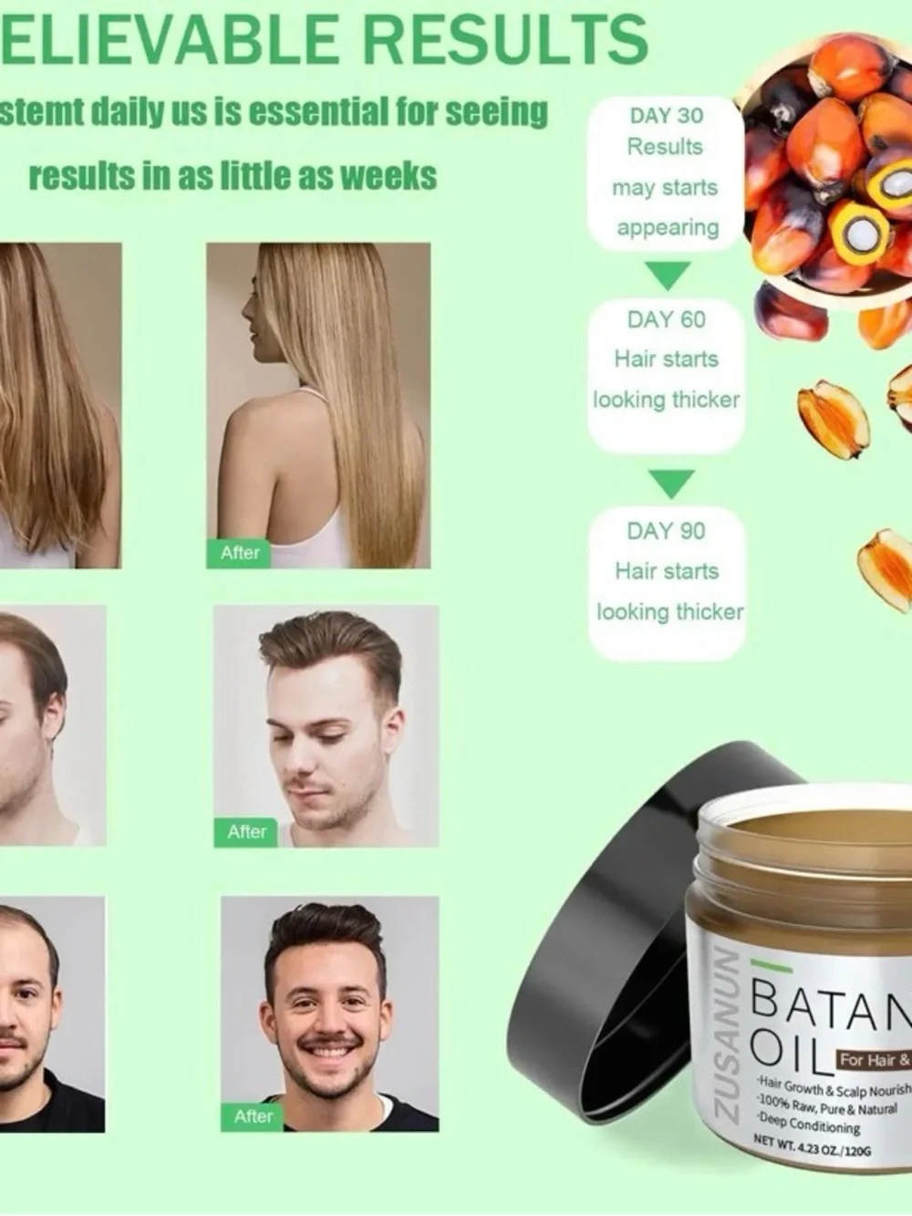 Zusanun Batana Oil For Hair & Scalp